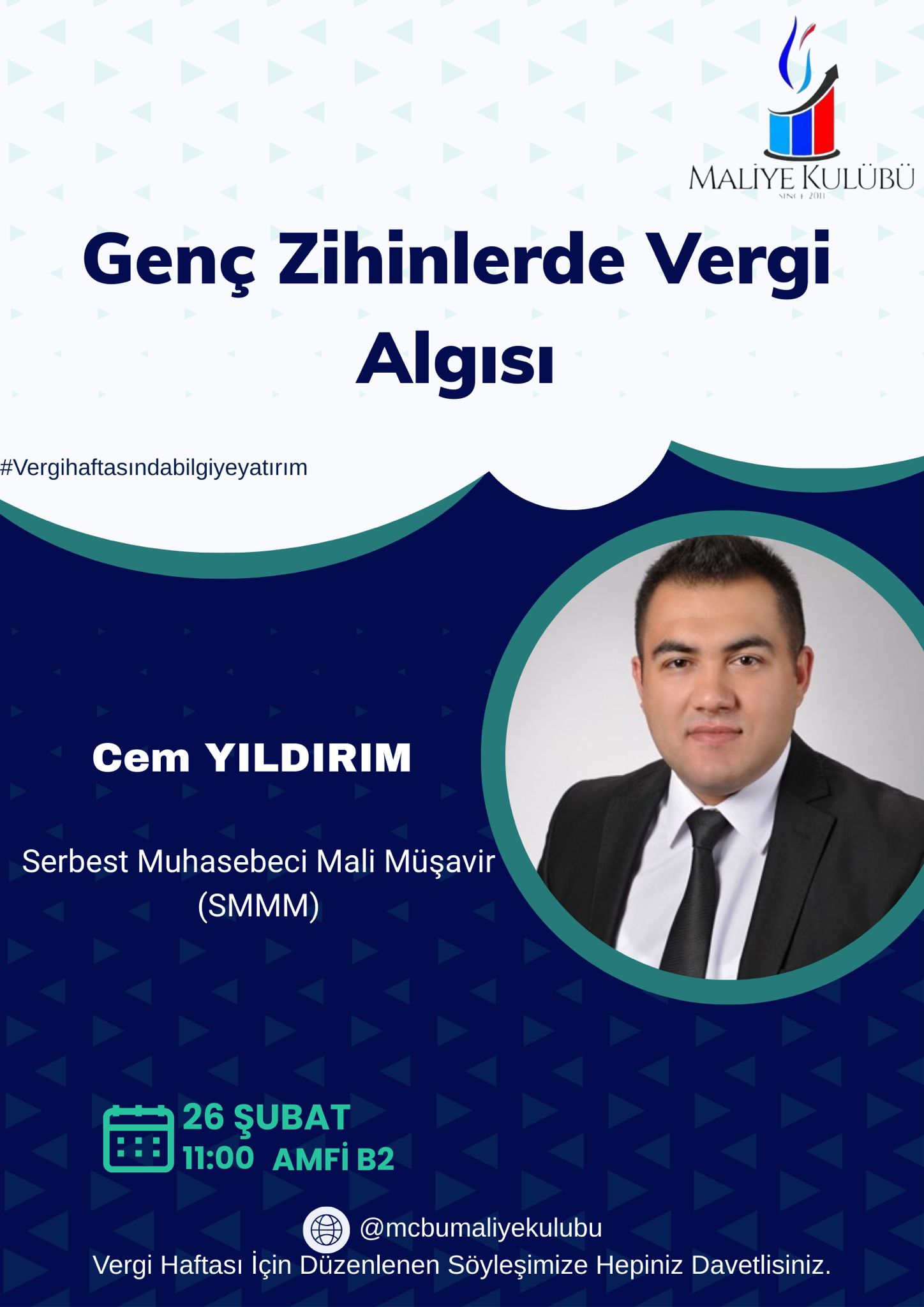 Vergi Haftası Etkinliği: "Genç Zihinlerde Vergi Algısı" Söyleşisi